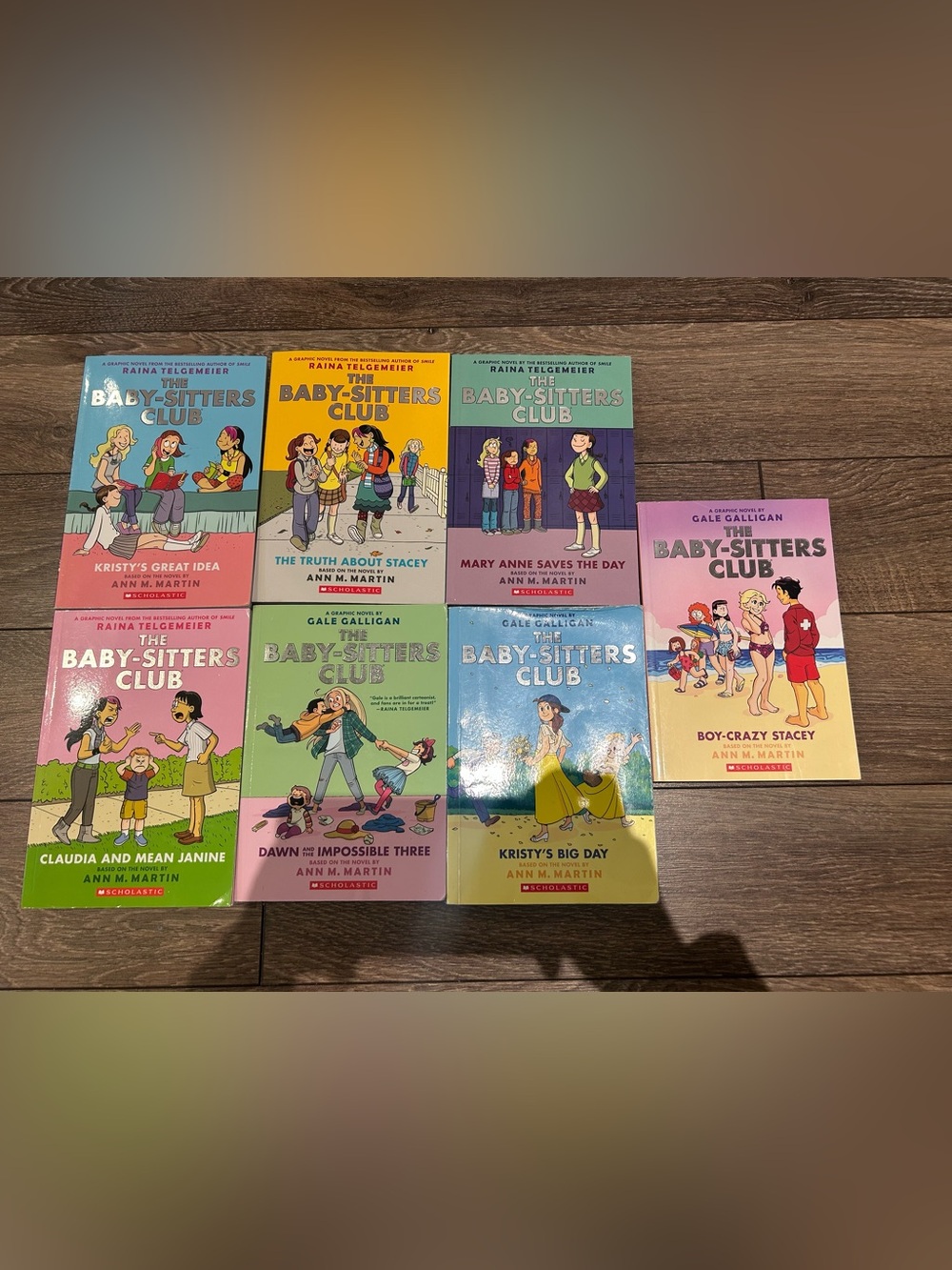 the baby sitters club 1-7